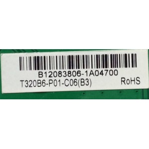 MAIN / APEX B12083806 / T.MS3391.A3B / MODELO LD3288M / PANEL T320B6-P01-C06(VER:B3)	