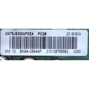 MAIN PARA TV SAMSUNG / NUMERO DE PARTE BN94-08944P / BN97-10807A / BN41-02353B / BN9408944P / PANEL CY-GH075CSLV4H / MODELOS UN75J6300 / UN75J6300AFXZA / UN75J6300AFXZA UH03