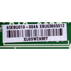 MAIN PARA TV LG / NUMERO DE PARTE EBU63865512 / EAX66943504 / EAX66943504(1.0) / 63865512 / PANEL LC430DGE (FJ)(M1) / MODELO 43UH6030-UD / 43UH6030-UD.BUSZLJM