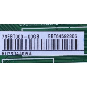 MAIN PARA TV LG / NUMERO DE PARTE EBT64592806 / EAX67148704 / EAX67148704(1.0) / 64592806 / PANEL NC490DUE-AAFX1 / MODELOS 49LJ5500-UA / 49LJ5500-UA.BUSYLOR / 49LJ550M-UB / 49LJ550M-UB.BUSYLOR