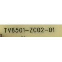 FUENTE DE PODER / QUASAR 1010035482 / M02/2010009832/20 / 1P0F248035D /TV6501-ZC02-01 / MODELO SQ6500	