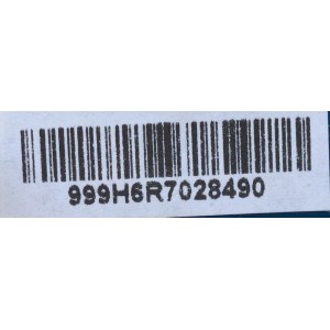 MAIN HITACHI 999H6R / JUC7.820.00163505 / HLG68C-I / E193079-B / 999H6R7 D28 / PANEL T430HVN01.7 / MODELO 43R5