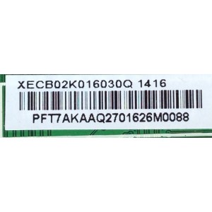 MAIN / VIZIO 756TXECB02K0160 / XECB02K0160 / 715G6667-M01-000-004X / TXECB02K016030Q / PANEL TPT315B5-EUJFFA REV:S1 / NMODELO M322I-B1 LTT7PVEQ	