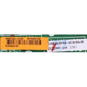 MAIN / LG EBT64297432 / EAX66851605(1.0) / PANEL NC490DUE-ABEX1 / MODELO 49UH6090-UJ BUSFLOR / 49LH570A-UE BUSGLOR