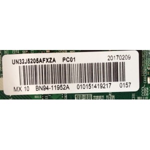 MAIN FUENTE (COMBO) PARA TV SAMSUNG / NUMERO DE PARTE BN94-11952A / BN41-02360B / BN97-12836A / BN9411952A / PANEL JJ032BGE-R1 RR01 / MODELO UN32J5205 / UN32J5205AFXZA LS03