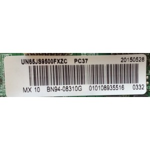 MAIN / SAMSUNG BN94-08310G / BN41-02328 / BN97-09355A / MODELO UN65KU650DFXZA FA01 / PANEL CY-YJ065FLLV1H	