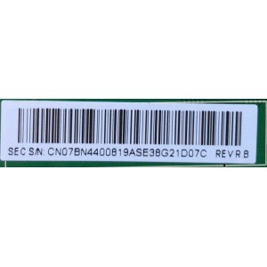 LED DRIVER / SAMSUNG BN44-00819A / BN4400819A / L65SM9NC_FSM / PSLF321P07B / PANEL CY-YJ065FLLV1H / MODELOS UN65JS9500FXZA TS01 / UN65KU650DFXZA FA01