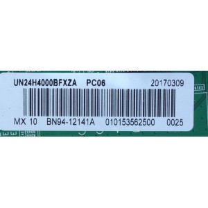MAIN / SAMSUNG BN94-12141A / BN41-02215B / BN97-13109A / PANEL V236BJ1-LE2 REV.C7 / MODELO UN24H4000BFXZA WA01