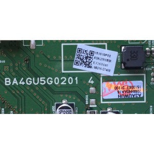 MAIN EMERSON / A3AUWUH / BA4GU5G0201 4 / A3AUW-MMA / PANEL U3AU4XH / MODELO LF501EM4A 