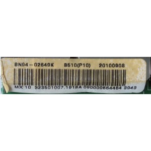 MAIN / SAMSUNG BN94-02649K / BN94-02649K / BN97-04013G / MODELO LN32C350D1DXZA SQ08 / PANEL T315HA01-ED	
