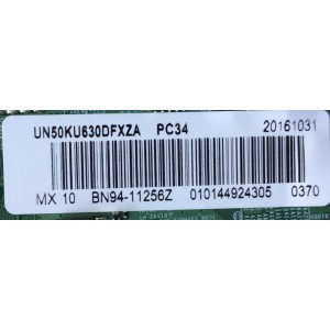 MAIN SAMSUNG BN94-11256Z / BN41-02528A / BN97-11628A / PANEL CY-GK050HGNV5H / MODELOS UN50KU630DFXZA DE07 / UN50KU630DFXZA DB02