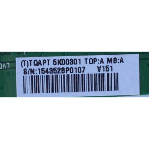 LED DRIVER / VIZIO CBPFTQAPT5K00301 / QAPT5K00301 / (T)TQAPT5K00301 / 715G4026-T0E-000-005K / PANEL LC470WUD (SC)(A1) / MODELOS E470VA / E470VL