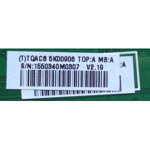 MAIN / JVC 1010035789 / 1010035789-04624 / MS3390-ZC01-01 / M27/201009791/11 / MODELO LT-43EM75 AAP / PANEL LC430DUY-SHA1