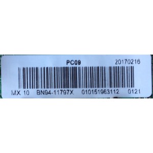MAIN / SAMSUNG BN94-11797X / BN41-02307B / BN97-12660H / PANEL CY-JJ048BGEV4H / DISPLSY HV480FHB-N40 / MODELO UN48J5200AFXZA ED04