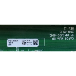 MAIN / VIZIO Y8386664B / 0160CAP09E00 / Y8386664S / 1P-0149J00-6012 / PANEL S600FUA-1 / MODELO M60-C3 LFTRSZAR	