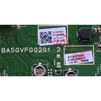 MAIN / SANYO AYGVHUH / BA5GVFG0201 2 / AYGVH-MMA / MODELO FW43D25F B / PANEL U4DV3XH	