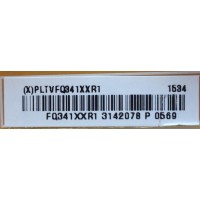 FUENTE DE PODER / HAIER PLTVFQ341XXR1 / 715G6679-P02-005-002M / (X)PLTVFQ341XXR1 / MODELO 43E4500RA	