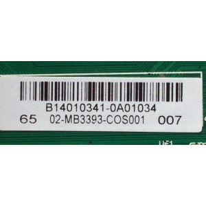 MAIN / SANYO B14010341 / T.MS3393T.78 / 3MS3393X-3 / MODELO DP65E34 P65E34-00 / PANEL V650HP1-LS6 Rev.E1	