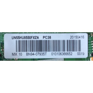 MAIN / SAMSUNG BN94-07935T / BN97-08855N / BN41-02257B / MODELO UN55HU8550FXZA TH02 / PANEL CY-KH055FSLV1H