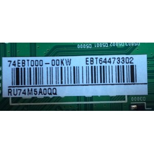 MAIN PARA TV LG / NUMERO DE PARTE EBT64473302 / EAX67187104 / EAX67187104(1.0) / 64473302 / PANEL NC650DGE-AAFX7 / DISPLAY LC650EGY (SK)(A5) / MODELO 65UJ6300-UA / 65UJ6300-UA.BUSYLOR