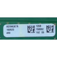 TARJETA INTERFACE PARA TV SONY / NUMERO DE PARTE A2094367A 126 / 1-980-840-11 / 173612811 / PANEL'S YD6S750DTD01 / S750QF58 V4 / S750QF58 V5 / DISPLAY LC750EQL (SJ)(A1) / MODELOS XBR-75X850D / XBR-75X855D / XBR-75X857D / XBR-75X940D