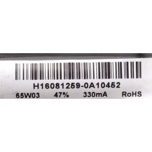 MAIN / FUENTE / (COMBO) / ELEMENT 34016550 / H16081259 / TP.MS3393.PB801 / MODELO  ELEFW3916	