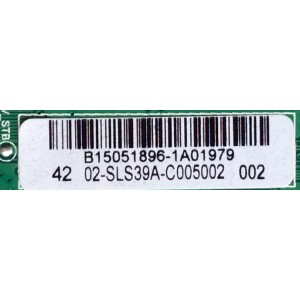 MAIN / FUENTE / SANYO B15051896 / 02-SLS39A-C005002 / TP.MS3393T.PB79 / 3MS3393X-2 / MODELO FW42D25T