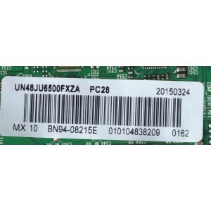 MAIN / SAMSUNG BN94-08215E / BN97-09265A / BN41-02344A / MODELO UN48JU6500FXZA TH01 / PANEL CY-GJ048HGLV1H GW13