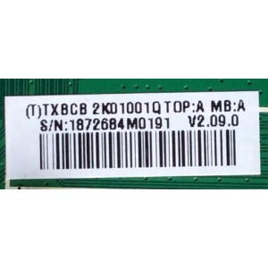MAIN / VIZIO 756TXBCB2K01001Q / TXBCB2K010 / 715G4404-M01-00-005K / MODELO M3D550SR LTLPKUAM / PANEL LC550EUD (SD)(F1)