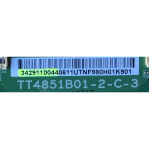 T-CON / INSIGNIA 34.29110.044 / 3429110044 / TT4851B01-2-C-3 / TT4851B01-2-C-4 / 34292200440611 / 34291100440821 / PANEL HD490K3F81-L1\S0\BBY\GM\ROH 218273 / MODELOS 4.90E+31 / 49FP110 / NS-49DR420NA18 / 49S305 TFAA / 49L510U18 / PLE-49S07FHD