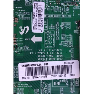 MAIN / SAMSUNG BN94-12197F / BN41-02568A / BN97-12963P / PANEL CY-GK065HGNV1H / MODELOS UN65MU630DFXZA / UN65MU630DFXZA DA02