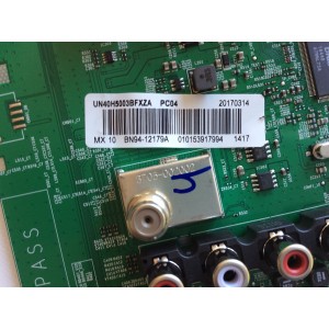 MAIN / SAMSUNG BN94-12179A / BN41-02263C / BN97-13120A / DISPLAY BN96-48142A / PANEL CY-DH040BGNV2H / MODELOS UN40H5003BFXZA DB05 / UN40H5003BFXZC DA01