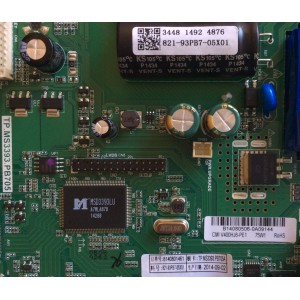 MAIN / SANYO B14080506 / 821-93PB7-05X01 / TP.MS3393.PB705 / MODELO FVD40P4 P40DP4-00 / PANEL V400HJ6-PE1	