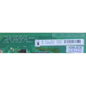 MAIN / PHILIPS 313926863282 / 313912364381v7 WK850.4 / 313912364391v7 WK850.4 / SUSTITUTA A9PH1D1G-003 / MODELO 42PFL5704D/F7	