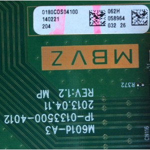 MAIN / VIZIO Y8386062H / 0180COS04100 / Y8386062S / 1P-0133500-4012 / MODELO 60"	