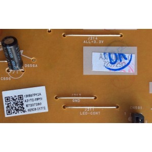 FUENTE DE PODER / MAGNAVOX A31TDMPW-001 / A31TDMPW / BA31T0F0102 2 / SUSTITUTA A3RT0MPW-001 / MODELO 39ME413V/F7 DS3 / PANEL U30T8XH	