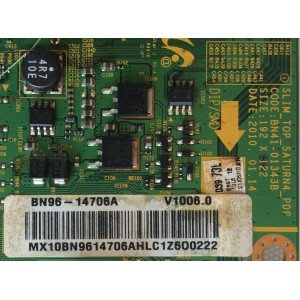 MAIN / SAMSUNG BN94-14706A / BN97-03973L / BN41-01343B / MODELO PL50C430A1DX	