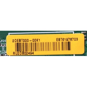 MAIN / LG EBT619798703 / EAX64437505(1.0) / EBR74404304 / MODELO 55LM4600-UC.AUSZLUR / PANEL LC550EUE(SE)(U1)	
