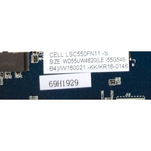 MAIN / PANASONIC 69H1929 / CV6488H-A / PANEL LSC550FN11-S	