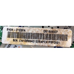 MAIN / SAMSUNG BN94-01226A / BN41-00840A / BN97-01453A / SUSTITUTA BN94-01295A / BN94-01226B / BN96-07199A / MODELO HPT4254X/XAA / PANEL S42AX-YB03	