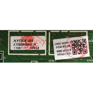 MAIN / FUNAI AYDUF-MMA / AYDUFUH  / BA5DVGG0201 3 / MODELO 50PFL4901/F7 B  / PANEL U5AU1XH	