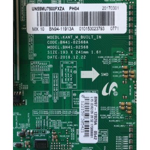 MAIN / SAMSUNG BN94-11913A / BN41-02568A / BN97-12829A / PANEL CY-VK055HGLV3H / DISPLAY BN96-39043A / BN9639043A / MODELOS UN55MU7500FXZA FA01 / UN55MU7500FXZA FC04