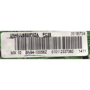 MAIN / SAMSUNG BN94-10056Z / BN97-10062C / BN41-02344D / MODELO UN40JU6500FXZA / PANEL CY-GJ040HGLV1H GW31	
