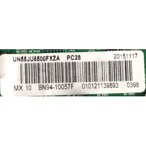 MAIN PARA TV SAMSUNG NUMERO DE PARTE BN94-10057F / BN97-10062C / BN41-02344D / MODELO UN55JU6500FXZA TH01 / PANEL CY-GJ055HGLV1H	