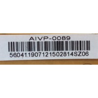 FUENTE DE PODER / VIZIO 56.04119.071 / AIVP-0089 / 56.04119.071 / AIVP-0089 REV:F / PARTE SUSTITUTA 56.04119.031 / 5604119031 / MODELOS E320AR / E322AR