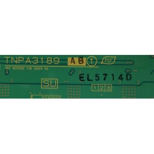 BUFFER / PANASONIC TNPA3189AB / TNPA3189 / SUSTITUTA TNPA3189AC / MODELO TH-42PHD8UK / PANEL MC106H30F8	