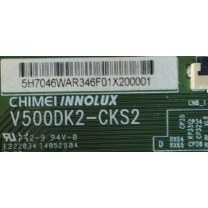 T-CON / HAIER 5H7046WAR / 5H7046WAR3 / V500DK2-CKS2 / MODELO 50EU5550	