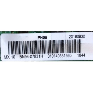 MAIN PARA TV  SAMSUNG NUMERO DE PARTE BN94-07831H / BN41-02360B / BN97-11037A / BN97-09557D / PANEL CY-JJ032AGHV1H / MODELOS UN32J4500AFXZC / UN32J4500AFXZA QS01