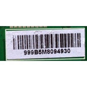 MAIN PARA TV HITACHI / NUMERO DE PARTE 999B5M / JUC7.820.00121165 / PANEL C550F15-E6-H  / MODELO LE55AR9A