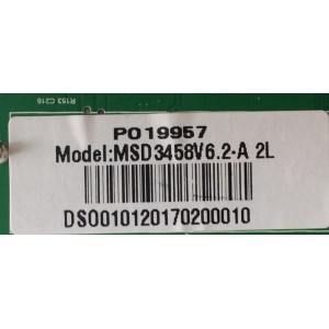 MAIN / RCA MSD3458V6.2-A / P019957 / MSD3458V6.2-A 2L / MSD3458 V6.2 / PANEL LC650RU1A / MODELO RTU6549